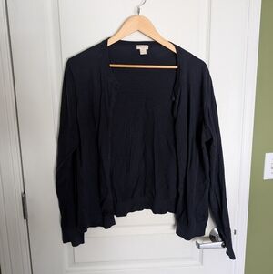 J. Crew Navy Caryn Cardigan